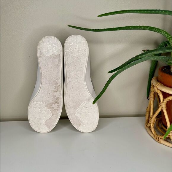 Dr. Scholl’s Madison Party Metallic Silver Slip-On Sneakers Women’s 7.5M - Picture 5 of 9